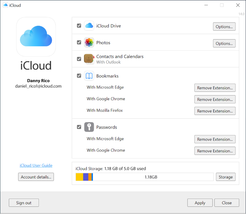 Mengatur iCloud untuk Windows di PC - Apple Support (ID)