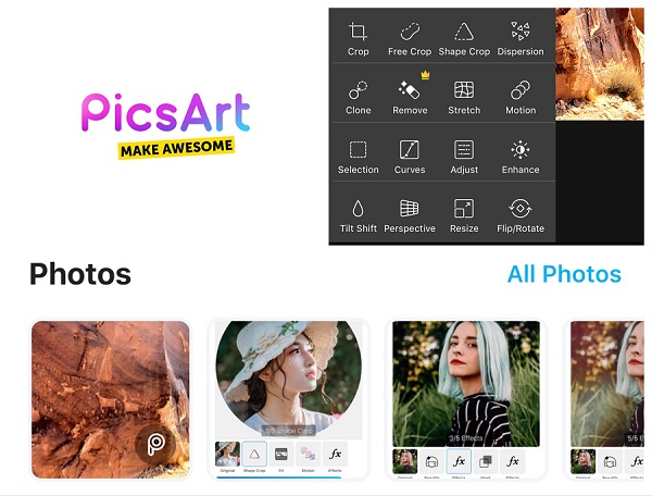 PicsArt bisa digunakan untuk berbagai keperluan