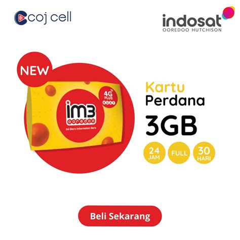 Harga Kuota Indosat 3GB Unlimited di Indonesia